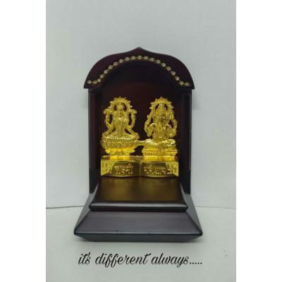 Laxmi Ganesh Auspicious Idol with Temple Laxmi Ganesh Auspicious Idol with Temple